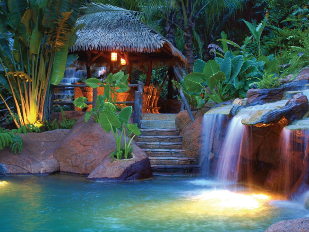 Cortesía Hotel Springs Resort & Spa. El hotel contempla en total 20 manantiales o piscinas de distintas formas, diseños y ambientes