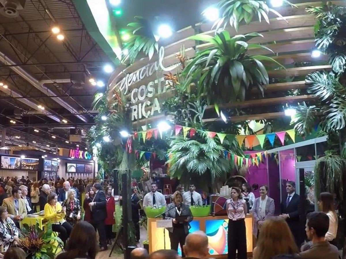 El anuncio oficial se realizó en el stand de Costa Rica en Fitur en Madrid, España con la presencia de los máximos jerarcas mundiales en turismo social