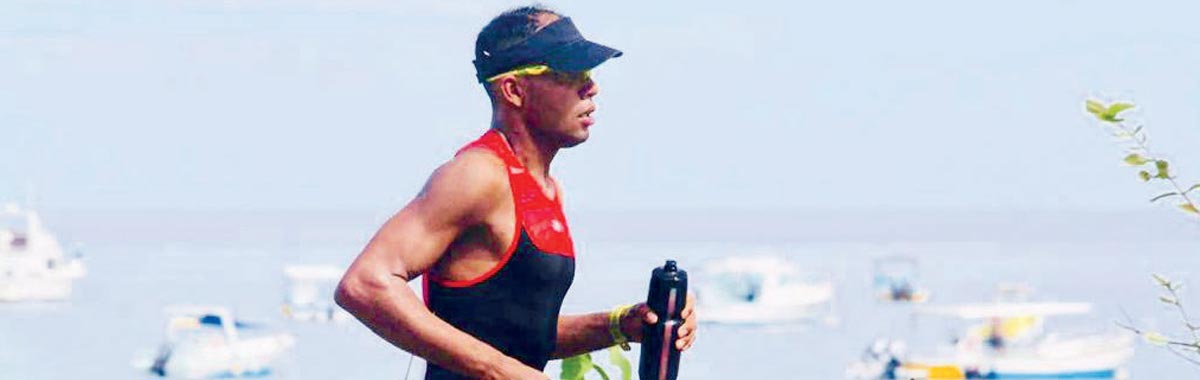 Freddy Enrique Vásquez Aguilar, es un atleta guanacasteco y es su primera participación en IRONMAN 70.3