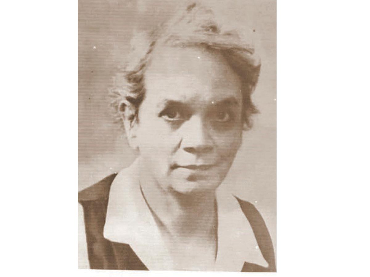 La foto, sgun quienes la conocieron, mas representativa de sus últimos años.1940