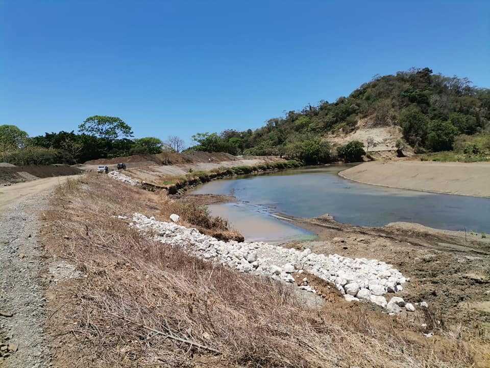 Las obras de drenaje se prevén estén listas en el mes de junio. Crédito de foto: Municipalidad de Nicoya.