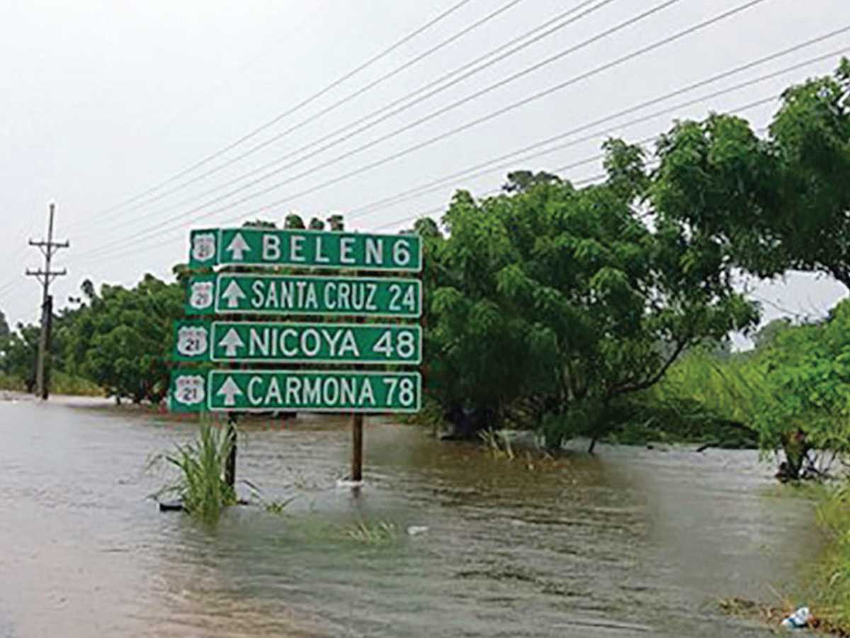 Santa Cruz, es uno de los cantones más afectados en época de invierno.