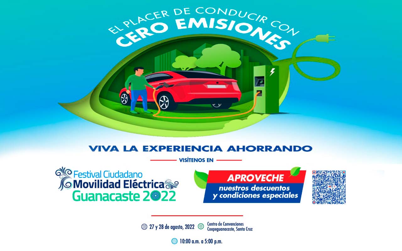 BCR presenta oferta para vehículos sostenibles en primer festival ciudadano de Guanacaste.alt