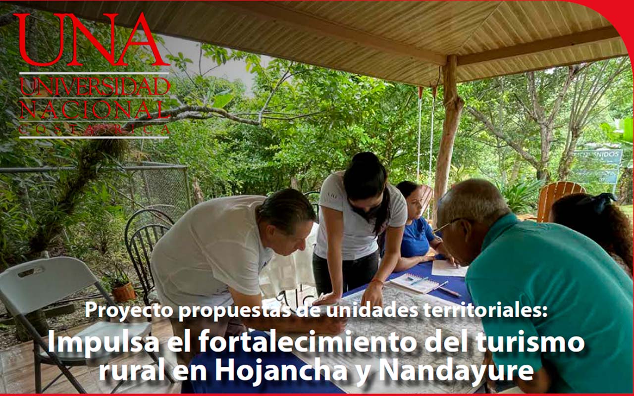 Proyecto propuestas de unidades territoriales: Impulsa el fortalecimiento del turismo rural en Hojancha y Nandayure.alt