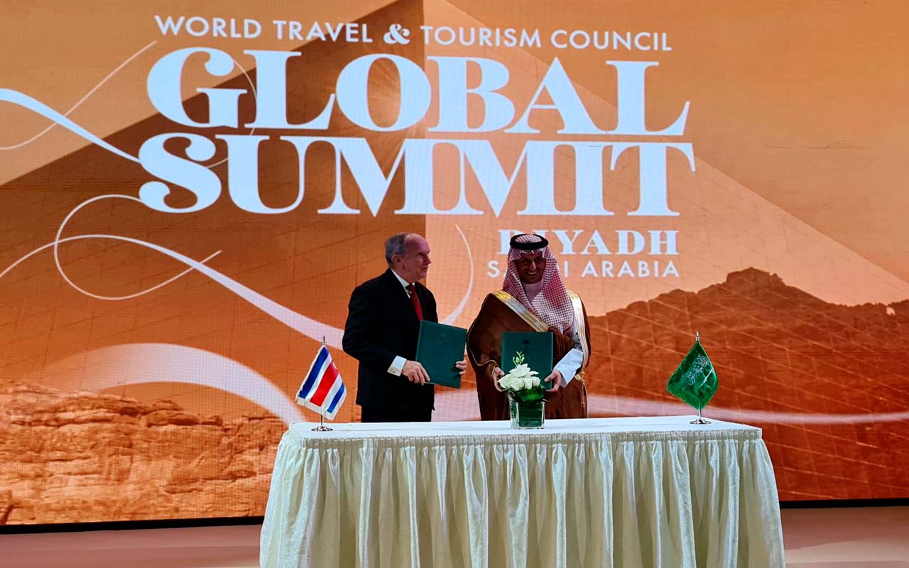 Costa Rica destaca en Consejo Mundial de Turismo en Arabia Saudita.alt