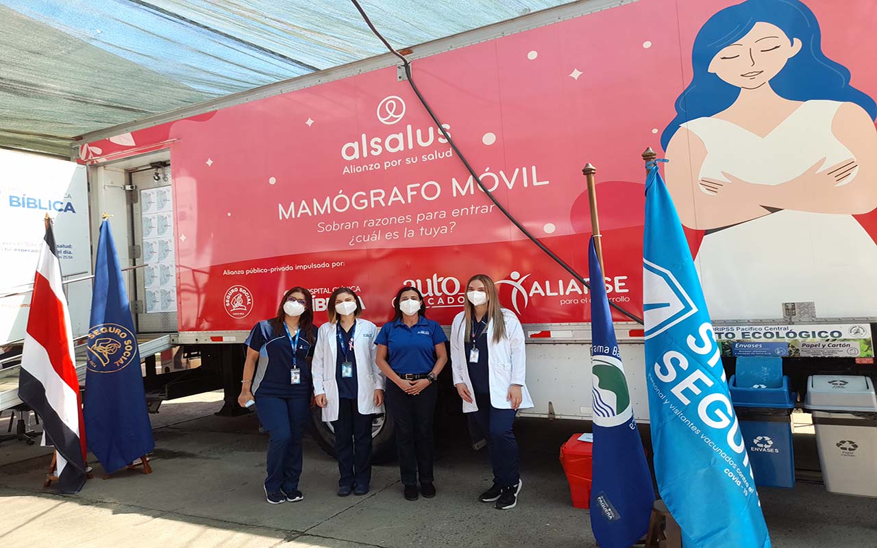 Unidad Móvil ALSALUS espera beneficiar en 2023 a 5.500 mujeres con mamografías gratuitas.alt