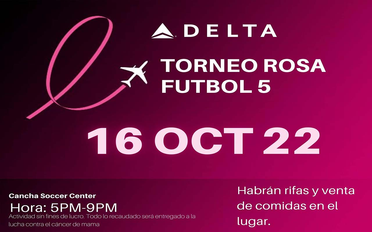 Torneo Rosa Fútbol 5 se une a la lucha contra el cáncer de mama.alt