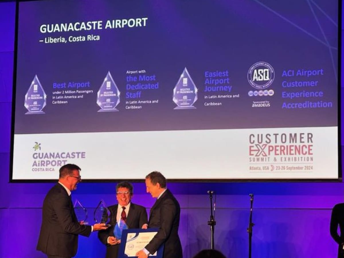 Gala de Premios de Calidad del Servicio (ASQ) realizó en Atlanta por parte del Consejo Internacional de Aeropuertos (ACI).