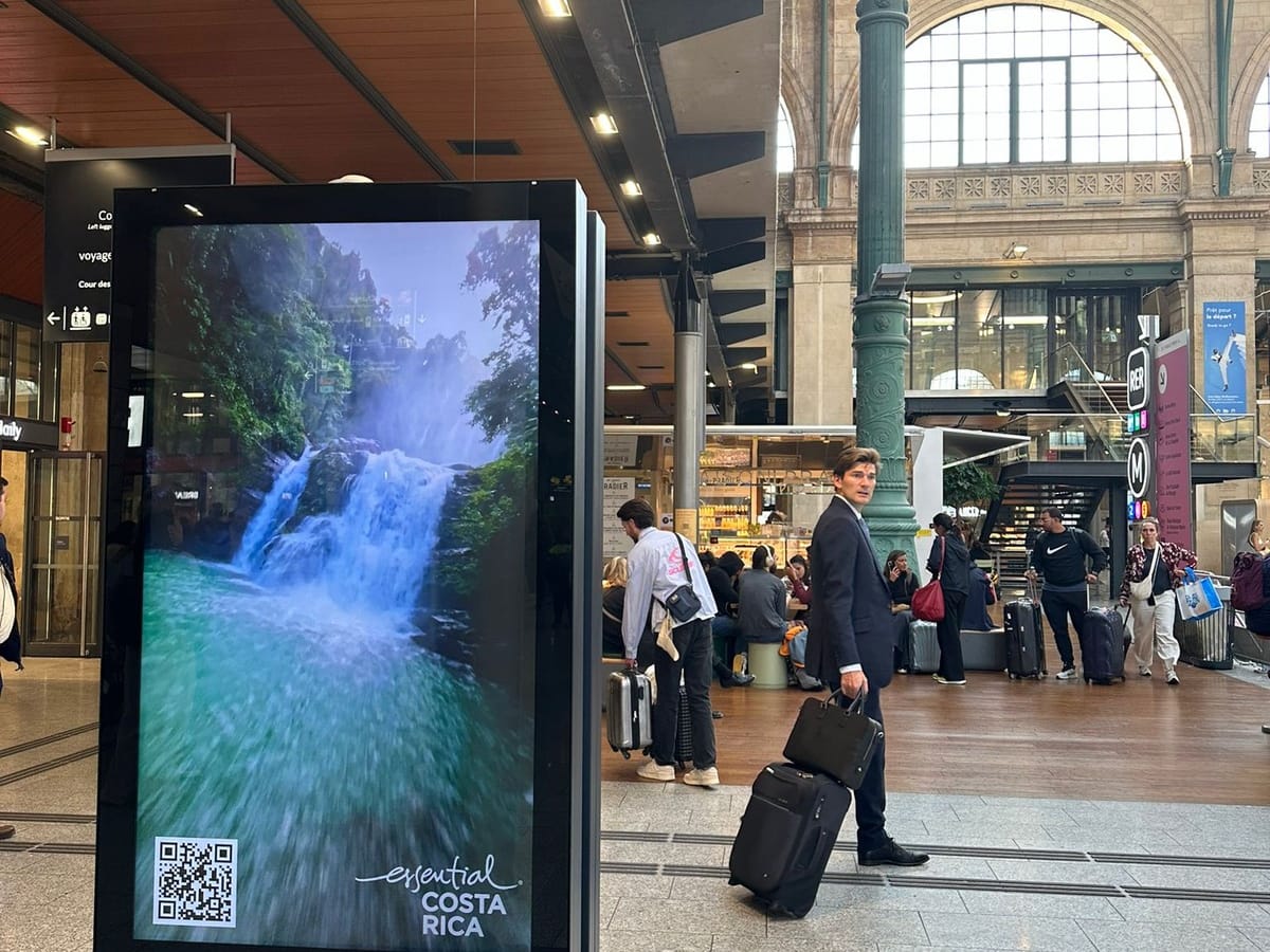 Más de 200 pantallas interactivas con imágenes turísticas de nuestro país en las principales estaciones del metro de París, presencia en medios de comunicación de alto alcance y la participación en eventos con profesionales del sector turístico francés, son algunas de las acciones que se realizan.