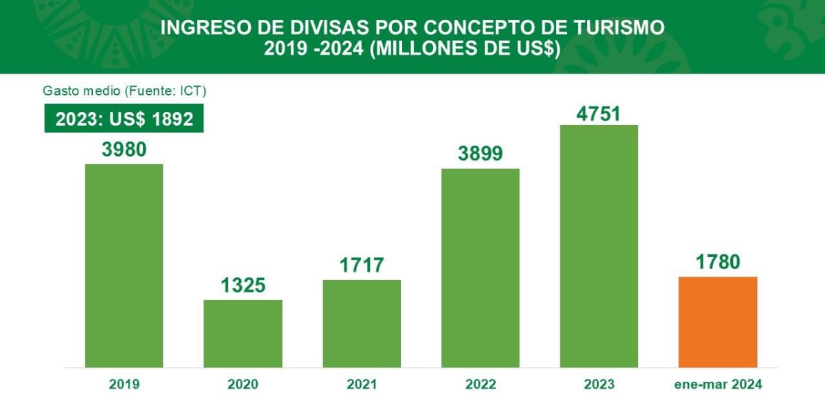 grafico ingreso divisas