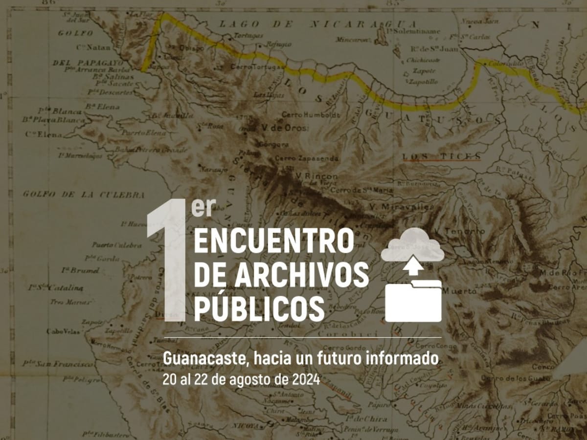 Del 20 al 22 de agosto, 75 personas vinculadas a la archivística en la zona guanacasteca se darán cita en el I Encuentro de Archivos Públicos “Guanacaste, hacia un futuro informado”.