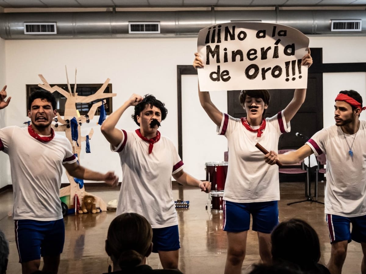 mcj no mineria oro protesta