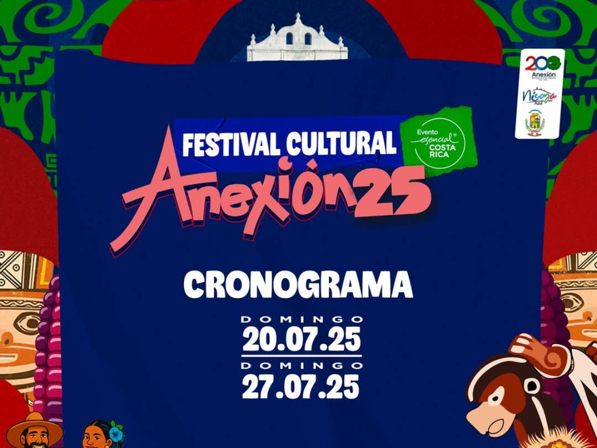 Del 20 al 27 de julio, Nicoya celebrará con orgullo 201 años de historia y cultura