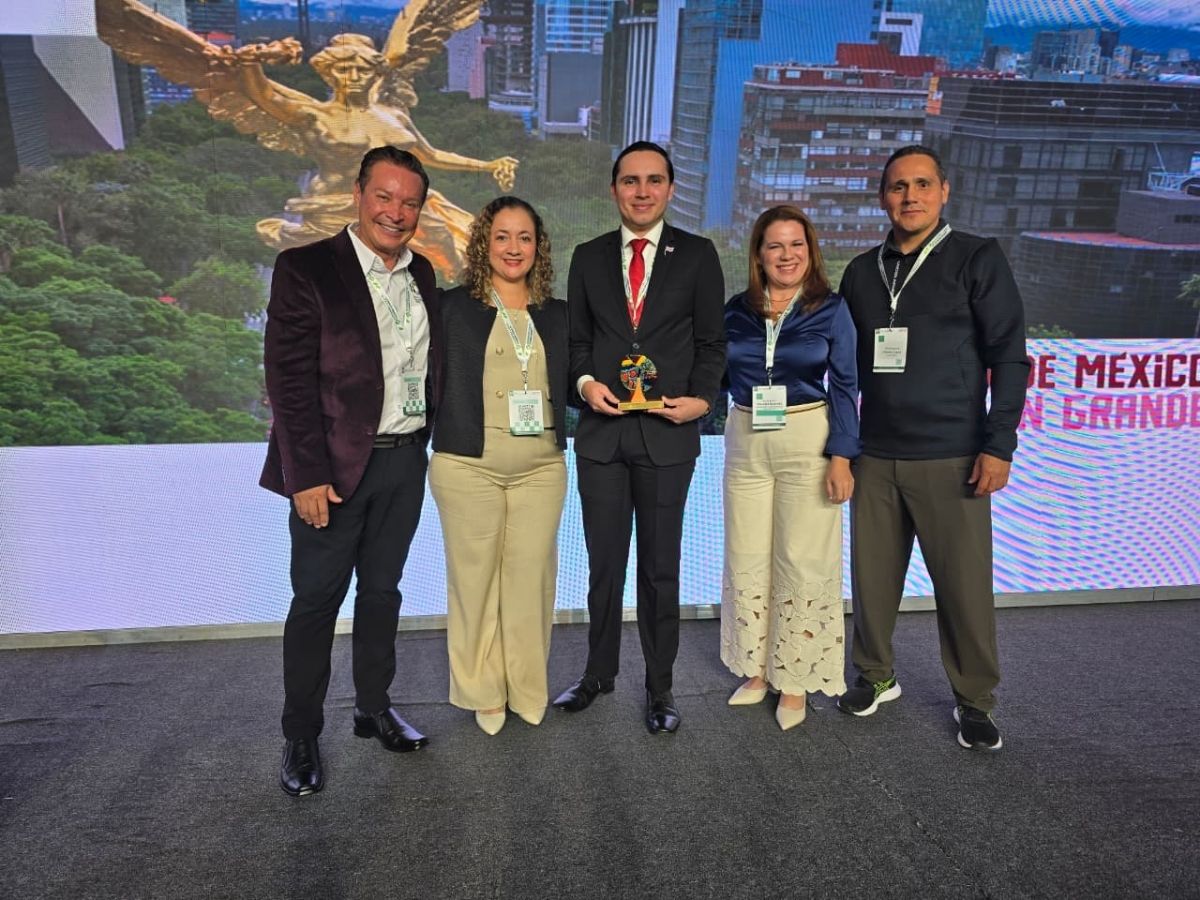 Este premio para Costa Rica fue otorgado esta tarde en el marco del Sustainable & Social Tourism Summit en Ciudad de México.