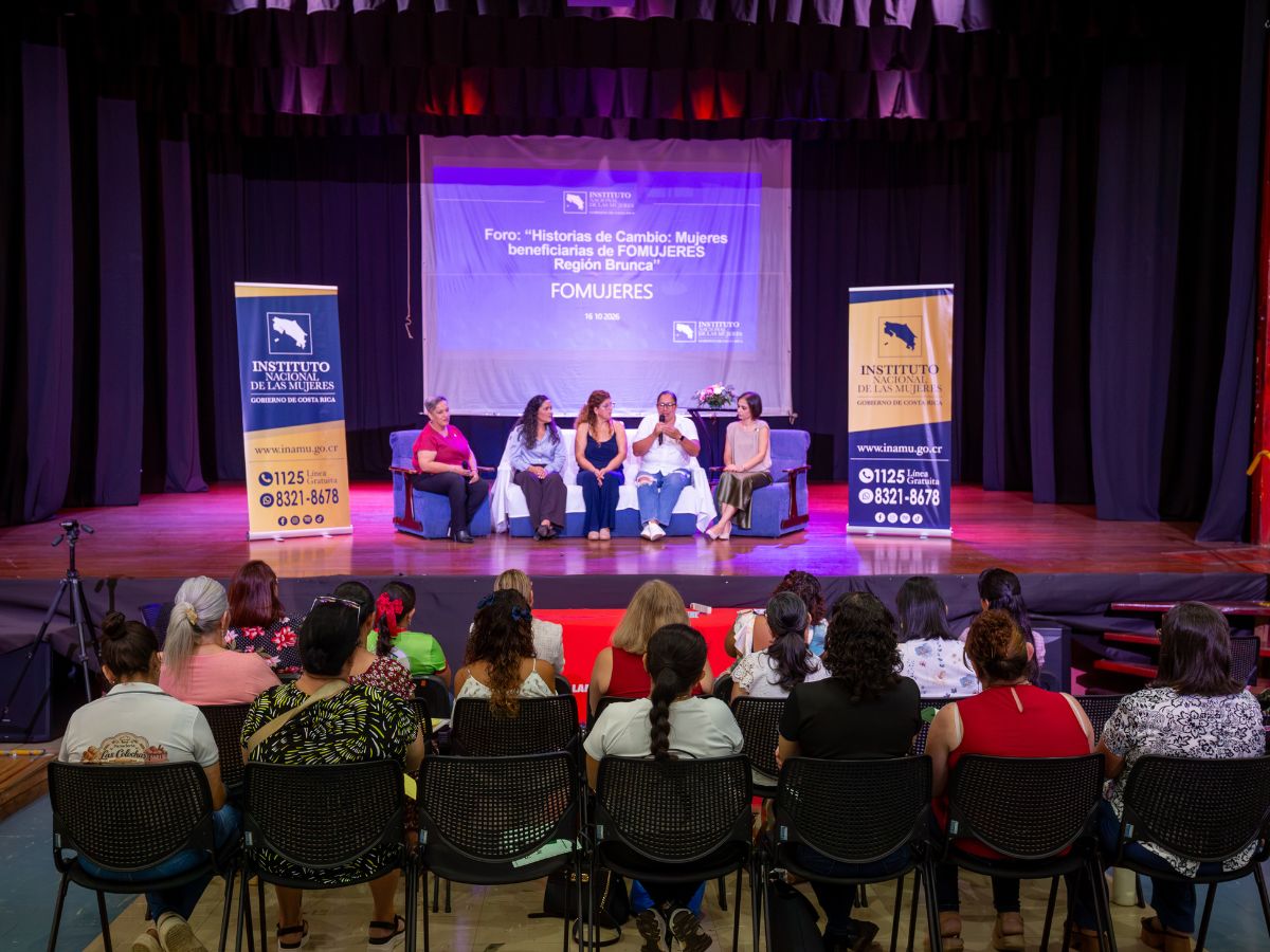 FOMUJERES impulsa el emprendimiento de las mujeres en la Región Brunca