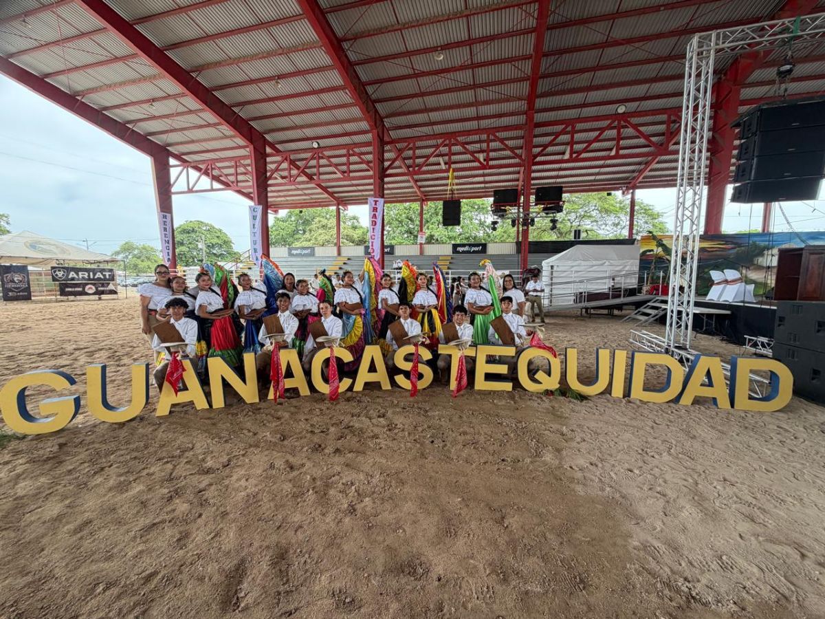 Más de 1500 estudiantes liberianos celebraron por lo alto el 21° Festival de la Guanacastequidad 2026, en La Cámara de Ganaderos de Liberia, este viernes 24 de julio.