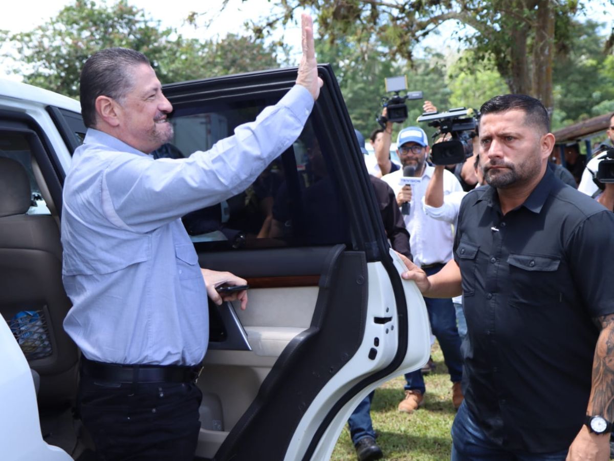 Rodrigo Chaves estuvo presente en la actividad