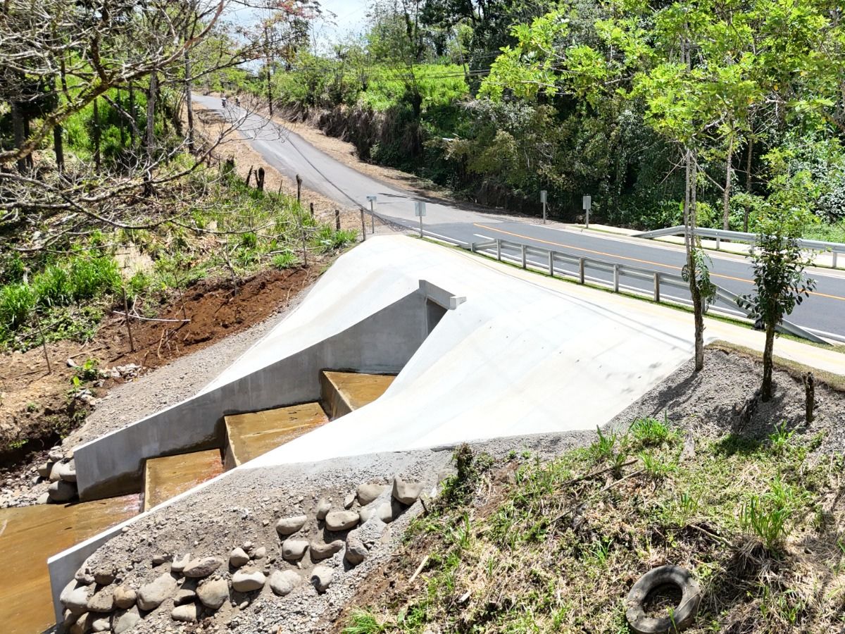 Estructura se ubica sobre la Ruta Nacional 4 y forma parte del Programa PROERI.