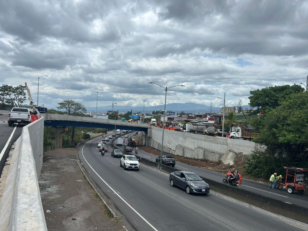 Las noches de este martes 19, miércoles 20 y jueves 21 de mayo, de 9 pm a 5 am, sentido Pavas-Hatillo.