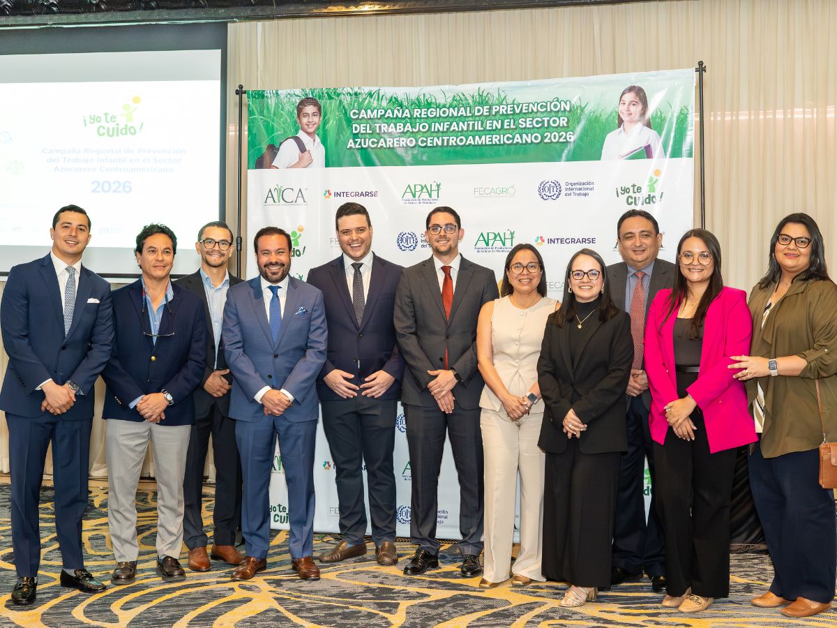 Sector azucarero centroamericano fortalece acciones contra el trabajo infantil con la campaña regional “¡Yo Te Cuido!” 2026
