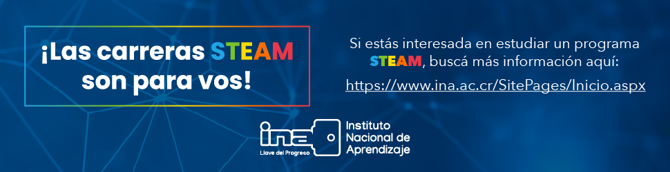 Carreras STEAM son para vos!