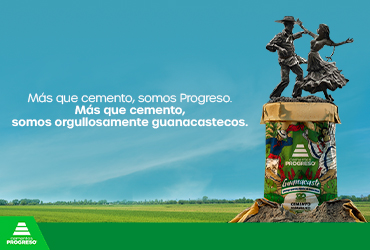 mas que cemento somos Progreso, somos orgullosamente Guanacastecos