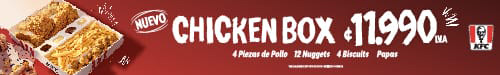 Chicken Box de KFC en 11900 colones