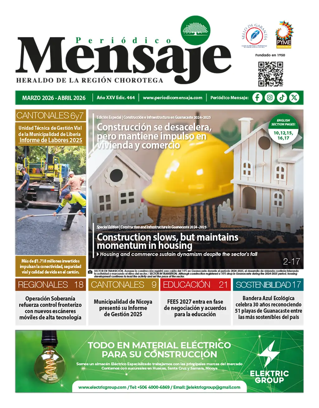 Portada edición digital 464 Marzo 2026