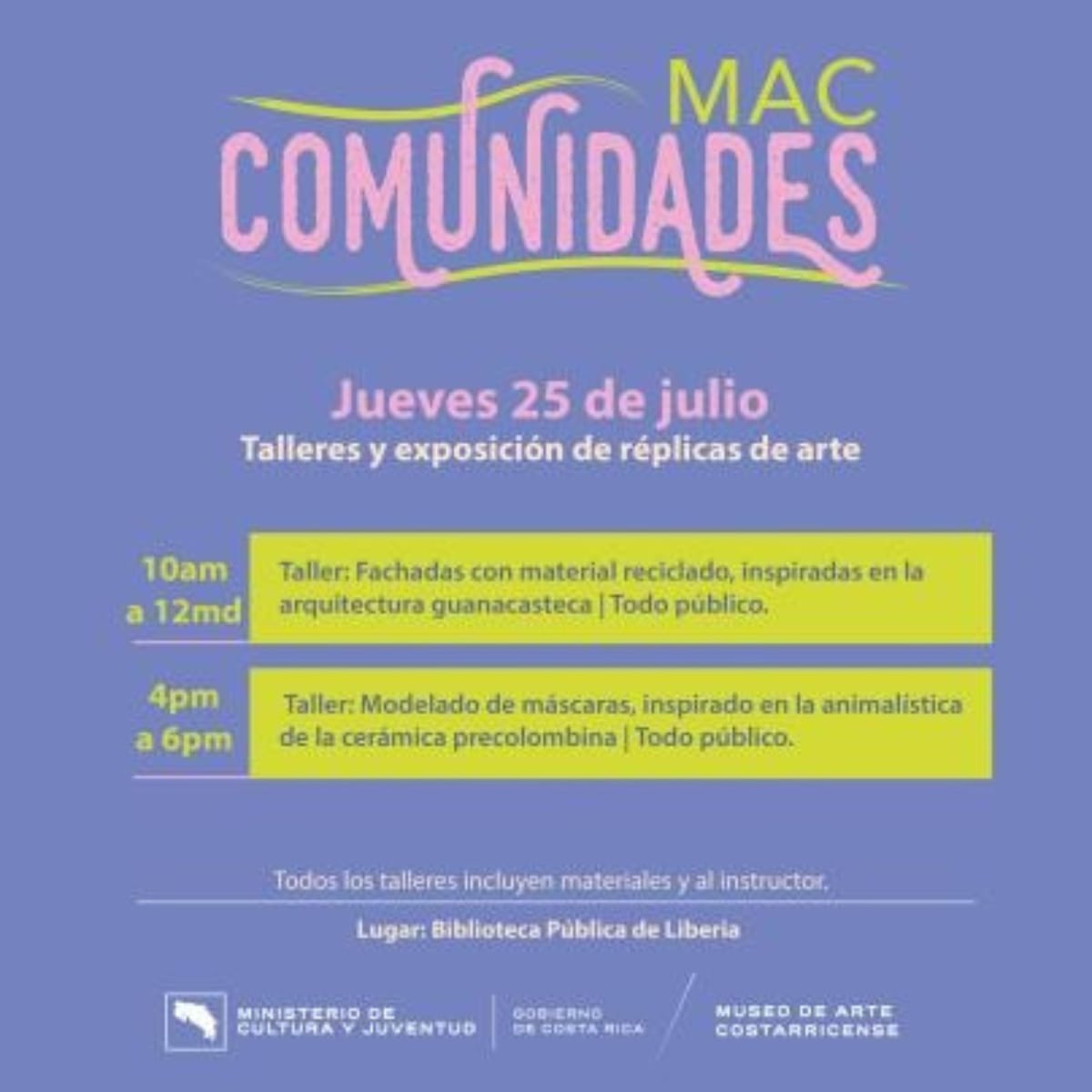 mac comunidades