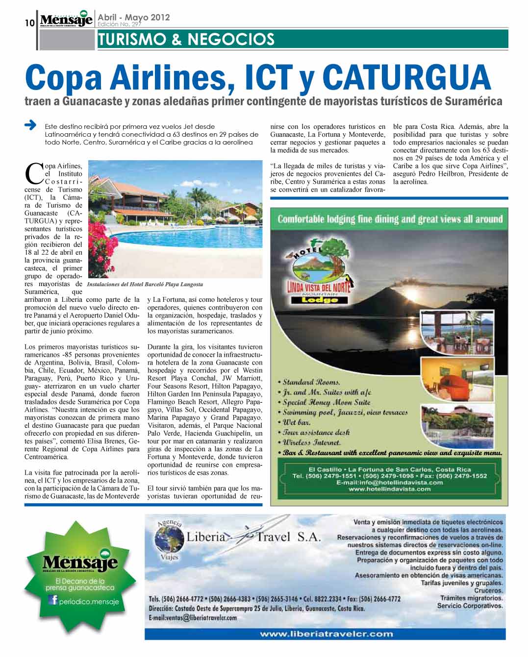 Periodico Mensaje Guanacaste Vea Nuestra Edicion Digital Y